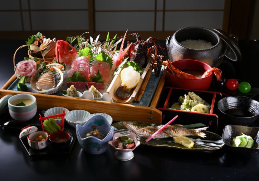 夕食の一例です。